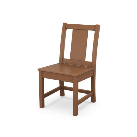 POLYWOOD Prairie Dining Side Chair in Teak