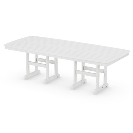 Nautical 44" x 96" Dining Table in White