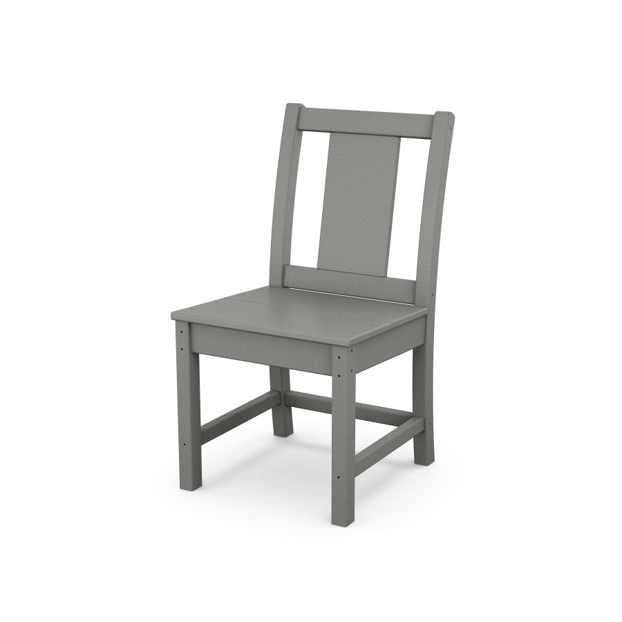 POLYWOOD Prairie Dining Side Chair in Slate Grey