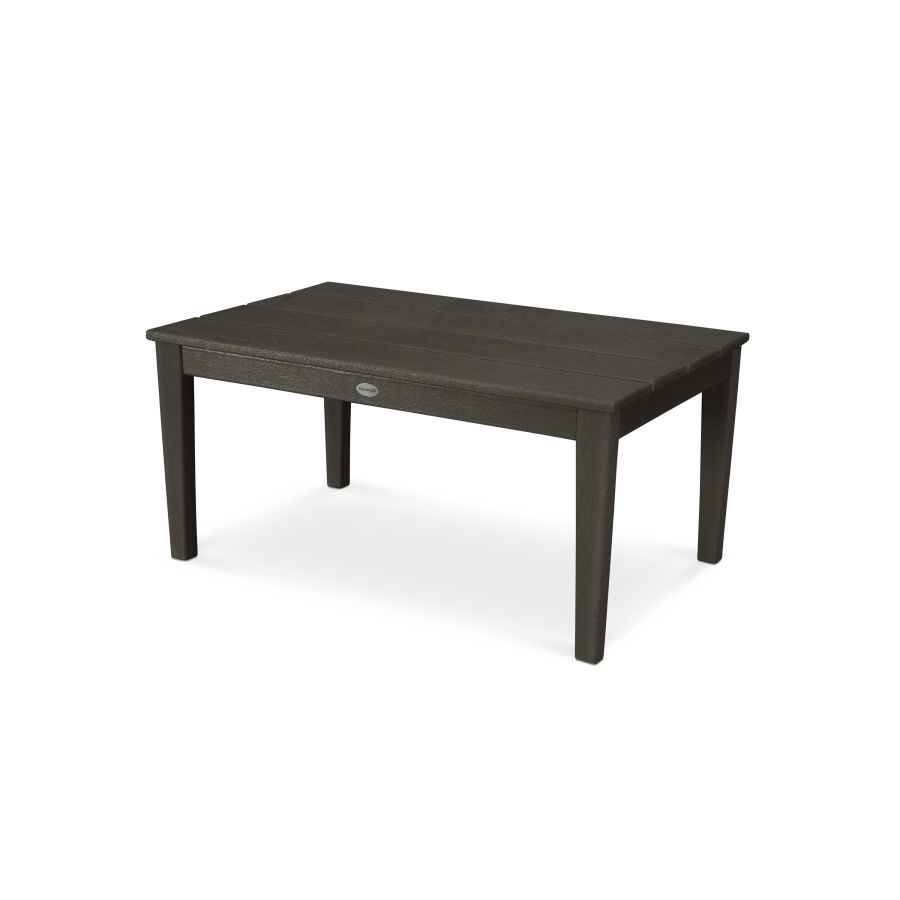 POLYWOOD Newport 22" x 36" Coffee Table in Vintage Finish