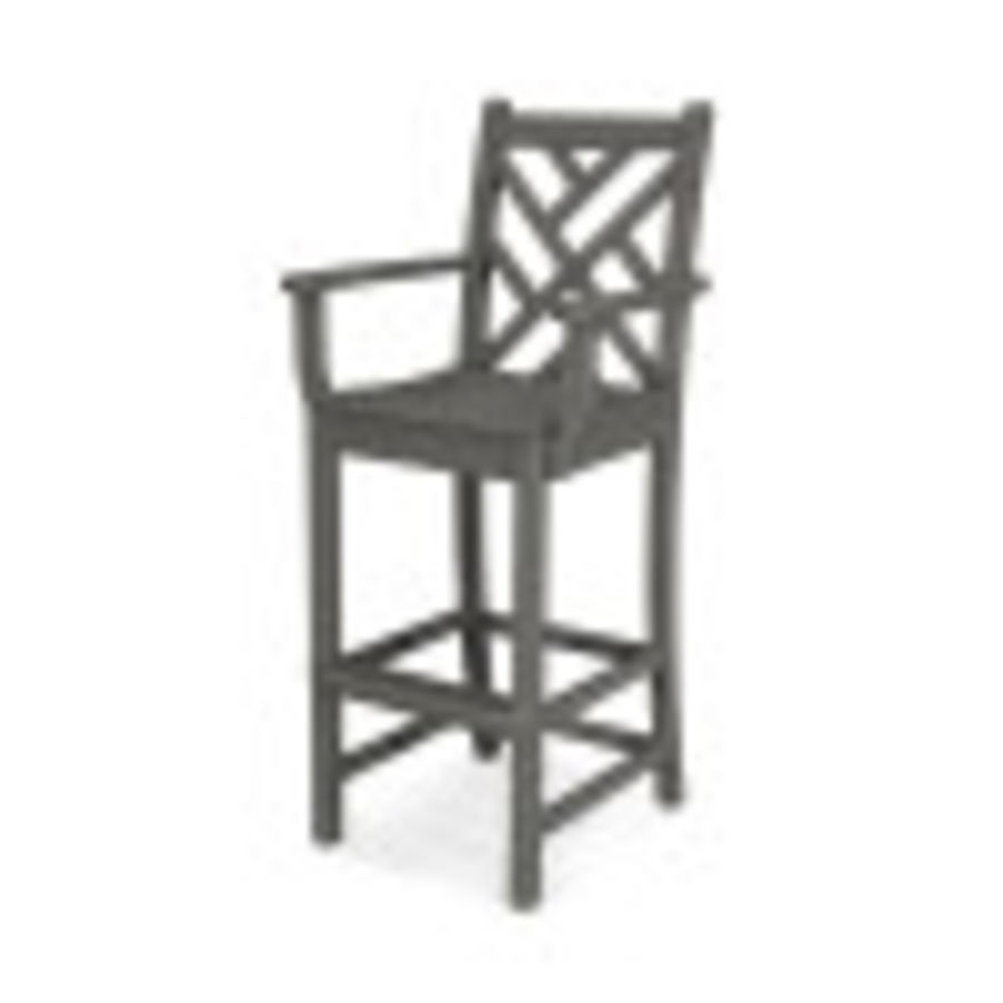 POLYWOOD Chippendale Bar Arm Chair