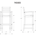 Thumbnail for Monterey Bay Bar Arm Chair
