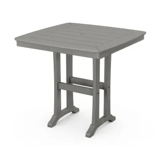 POLYWOOD Nautical Trestle 37" Counter Table