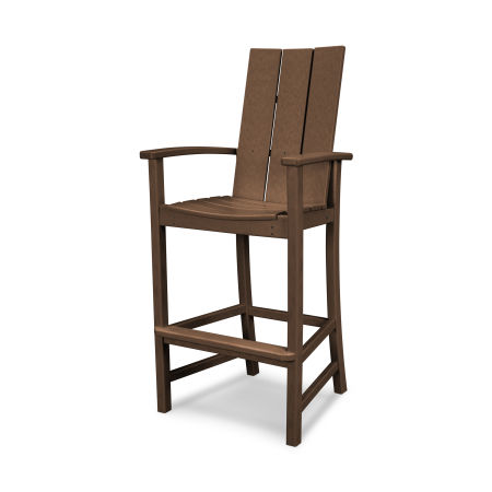 Modern Adirondack Bar Chair in Teak