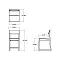 Thumbnail for EDGE Counter Side Chair