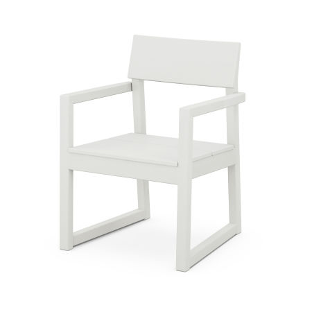 EDGE Dining Arm Chair in Vintage White