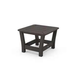 POLYWOOD Harbour Slat End Table in Vintage Finish