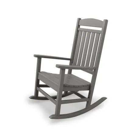 POLYWOOD Classics Rocker in Slate Grey