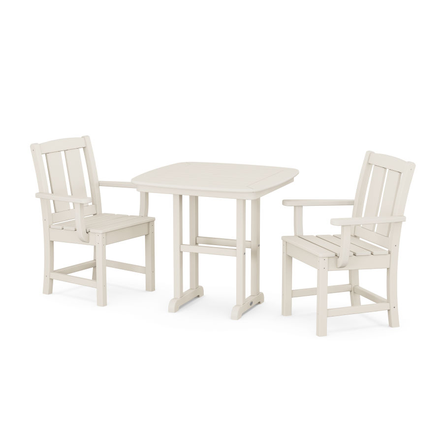 POLYWOOD Mission 3-Piece Dining Set in Sand
