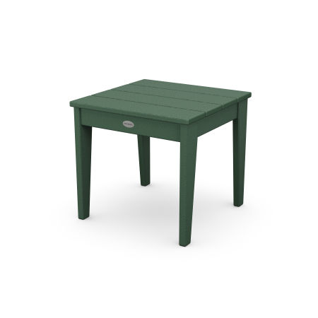 POLYWOOD 18" Side Table in Green