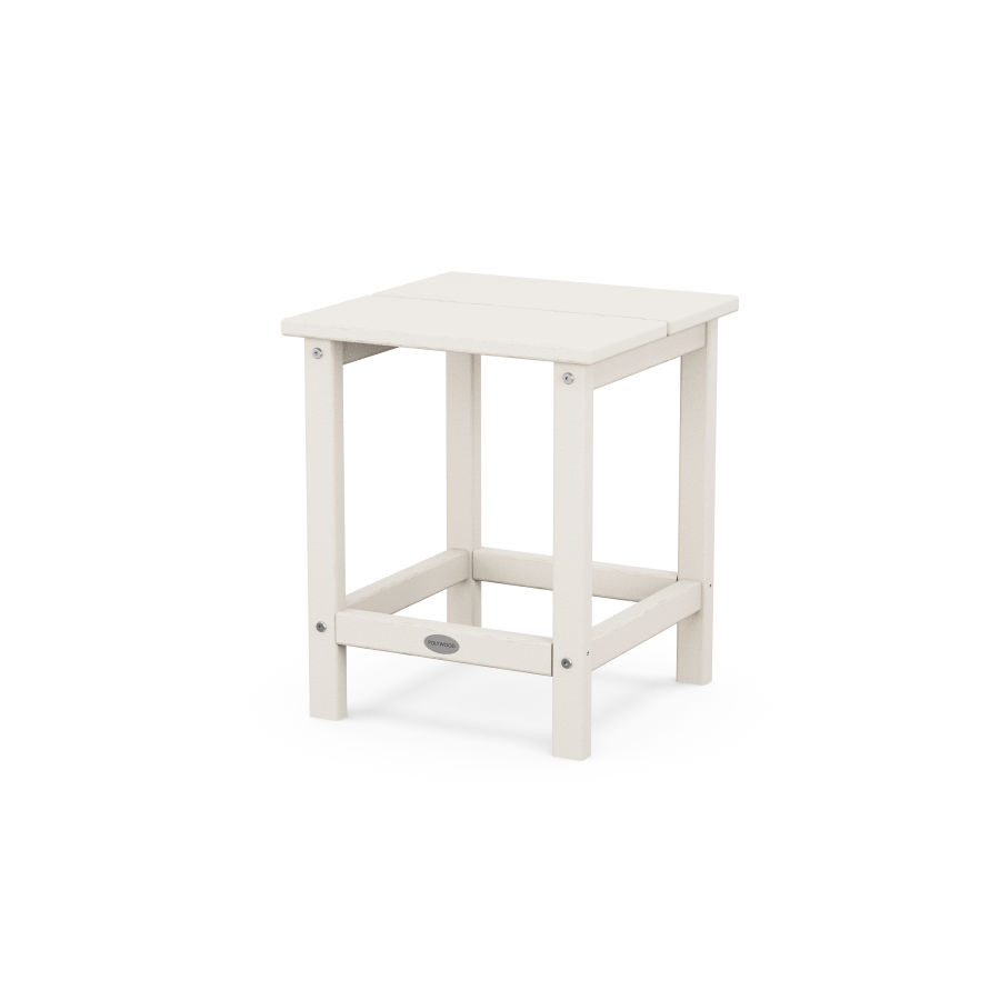 POLYWOOD Studio Square Side Table in Sand