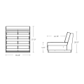 Thumbnail for Elevate Modular Armless Chair