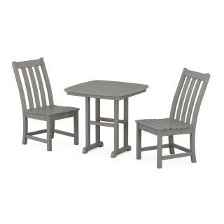 POLYWOOD Vineyard Side Chair 3-Piece Dining Set