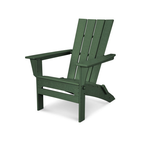 POLYWOOD Quattro Folding Adirondack in Green