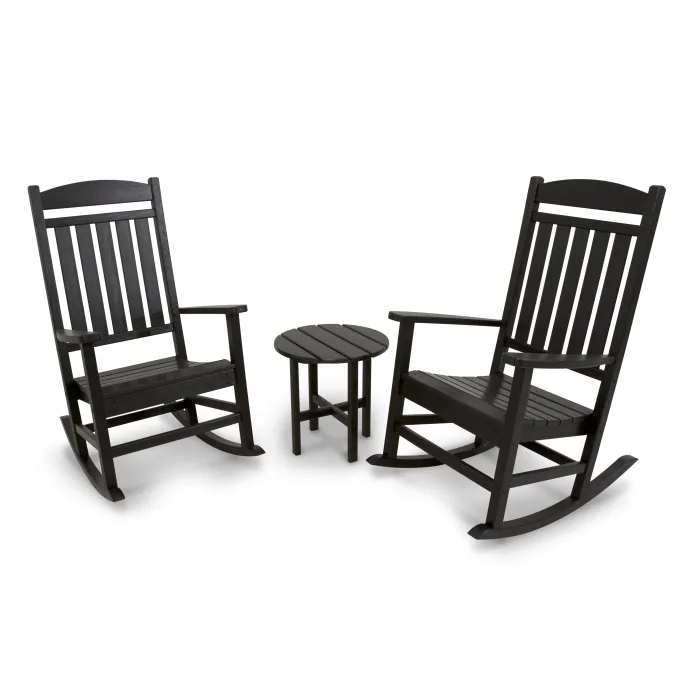 POLYWOOD Classics 3-Piece Rocker Seating Set