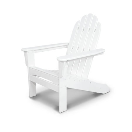 POLYWOOD Classics Adirondack Chair in White