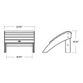 Thumbnail for Vineyard Curveback Adirondack Ottoman