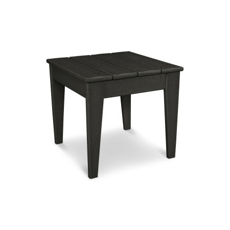 18" Side Table in Black