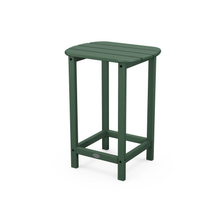 POLYWOOD 26" Counter Side Table in Green