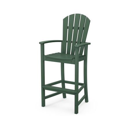 Palm Coast Bar Chair in Green
