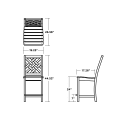 Thumbnail for Wovendale Counter Side Chair