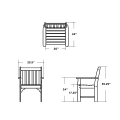 Thumbnail for Vineyard Garden Arm Chair