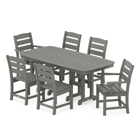 Lakeside 7-Piece Dining Set in Slate Grey