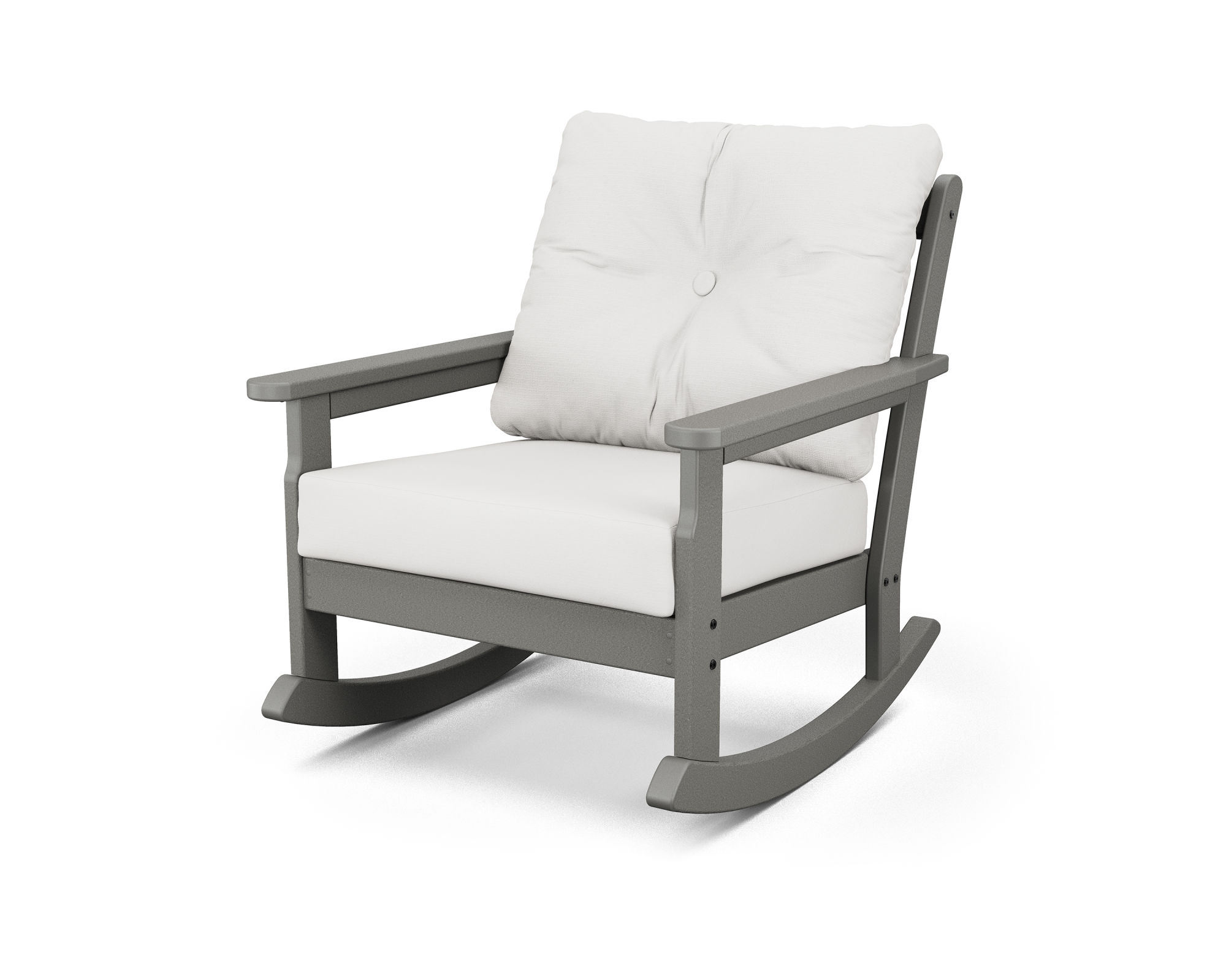 POLYWOOD® Vineyard Deep Seating Rocking Chair GNR23 POLYWOOD