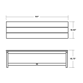 Thumbnail for 60" Planter Bench