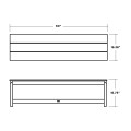 Thumbnail for 60" Planter Bench