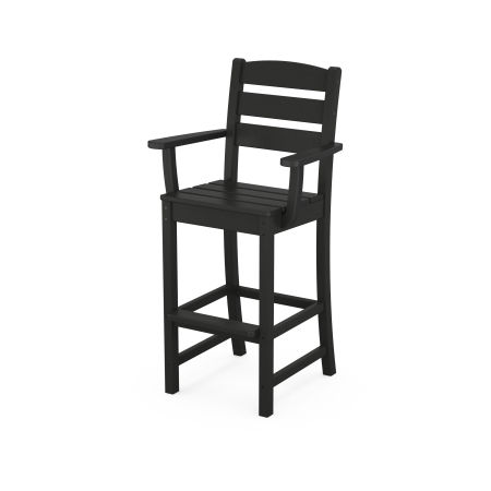 Lakeside Bar Arm Chair in Black