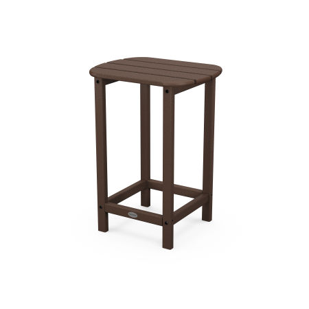 26" Counter Side Table in Mahogany
