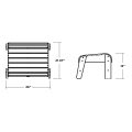Thumbnail for Grand Adirondack Ottoman