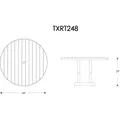 Thumbnail for Monterey Bay Round 48" Dining Table