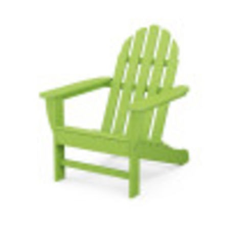 POLYWOOD Classic Adirondack Chair in Lime