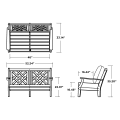 Thumbnail for Wovendale Deep Seating Loveseat