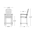 Thumbnail for Palm Coast Counter Chair