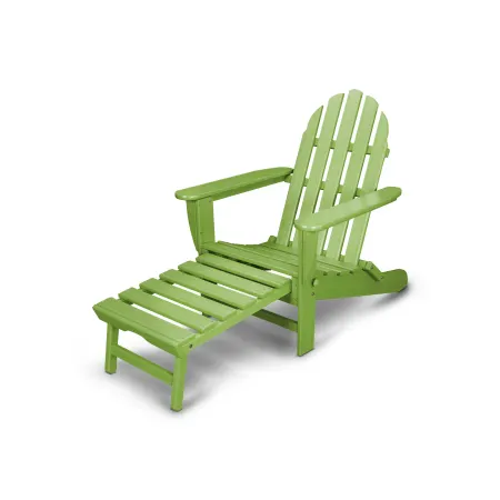 POLYWOOD Classics Ultimate Adirondack Chair in Lime