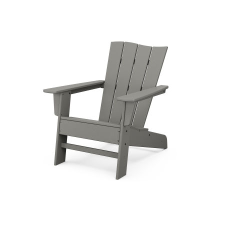 The Wave Chair Left in Slate Grey