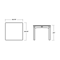 Thumbnail for Toddler 24" Dining Table