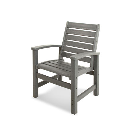 POLYWOOD Signature Dining Chair in Slate Grey