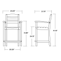 Thumbnail for La Casa Café Counter Arm Chair