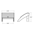 Thumbnail for Vineyard Curveback Adirondack Ottoman