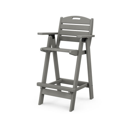 Nautical Bar Chair in Slate Grey