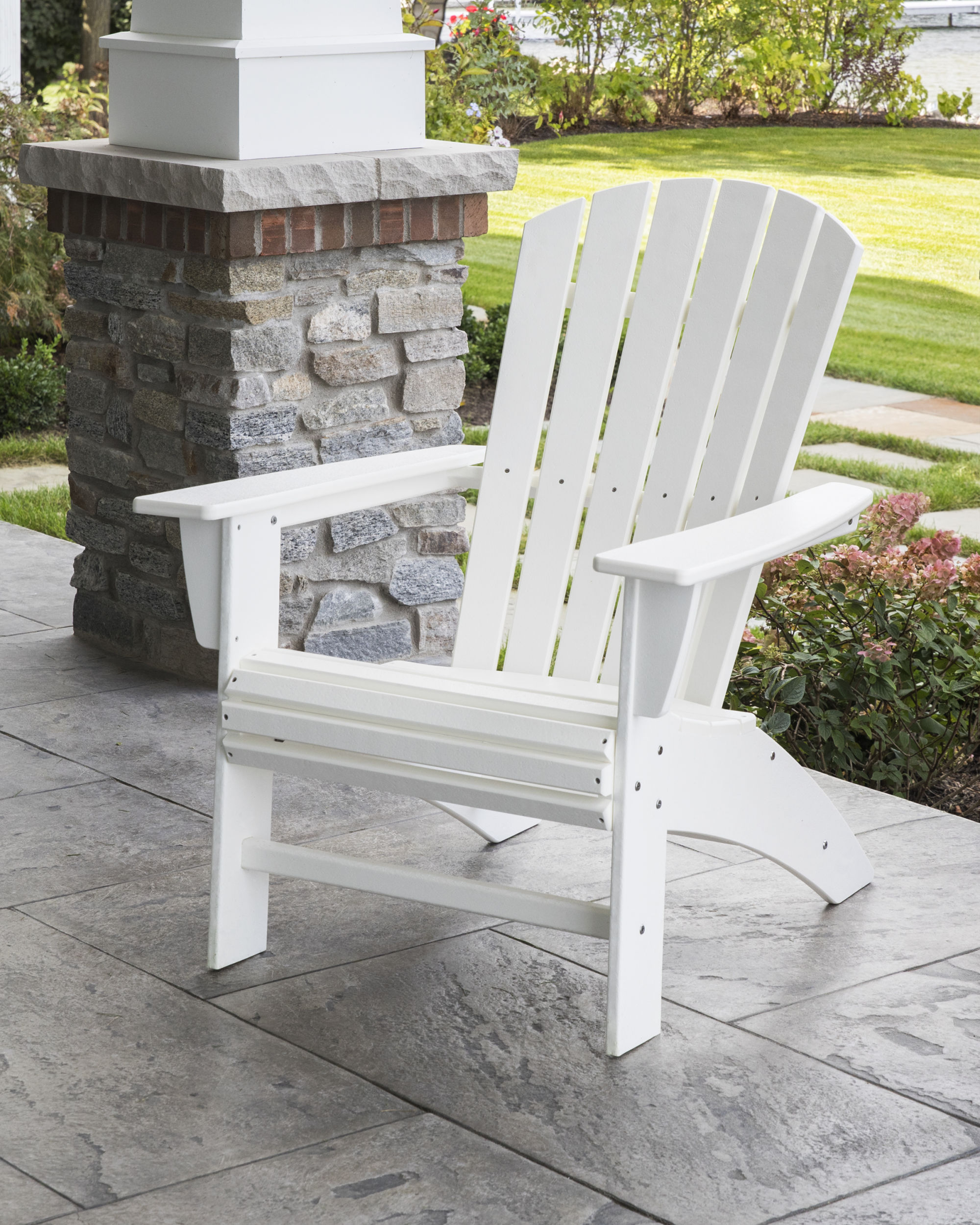 polywood curveback adirondack chair