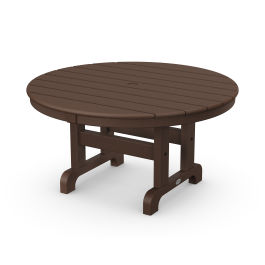 Polywood round on sale conversation table