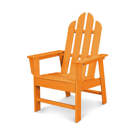 Long Island Upright Adirondack Chair in Tangerine