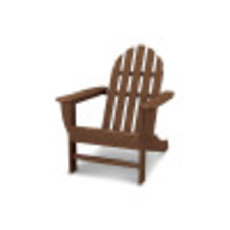 POLYWOOD Classics Adirondack Chair in Teak