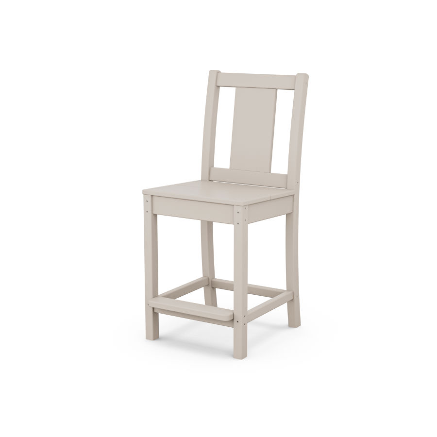 POLYWOOD Prairie Counter Side Chair in Sand