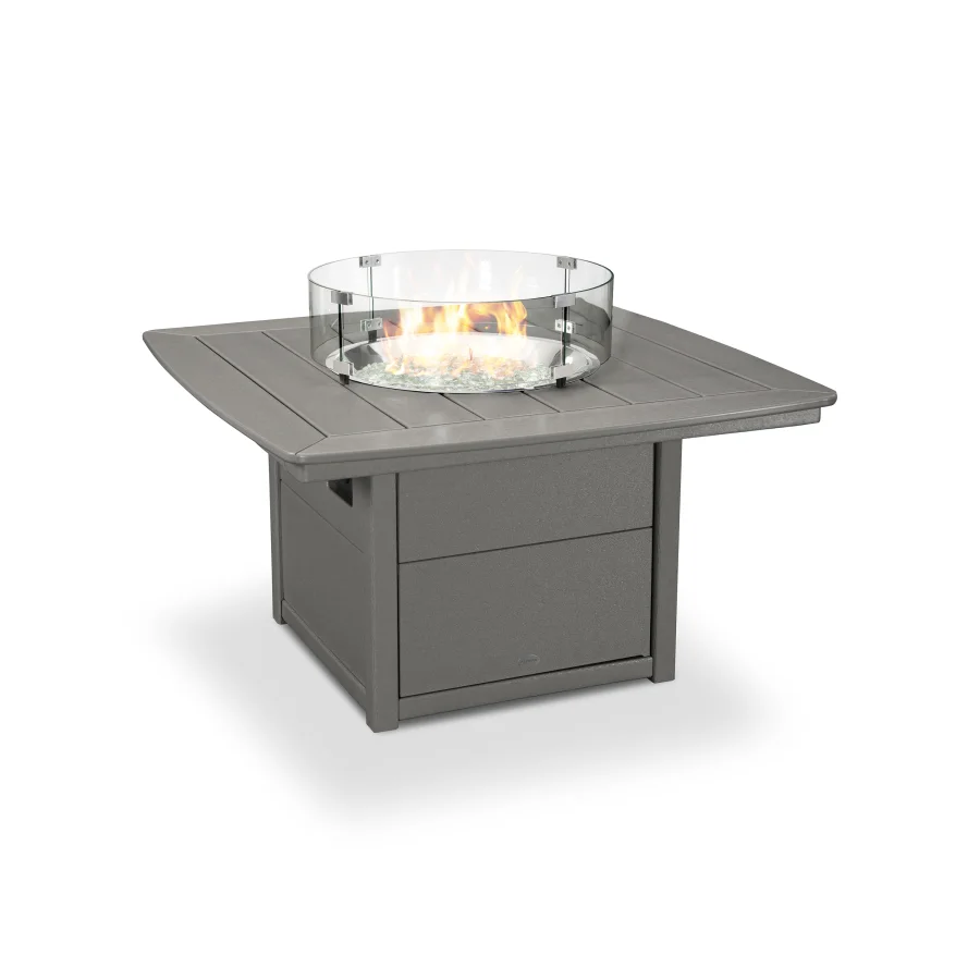 POLYWOOD Nautical 42" Fire Pit Table